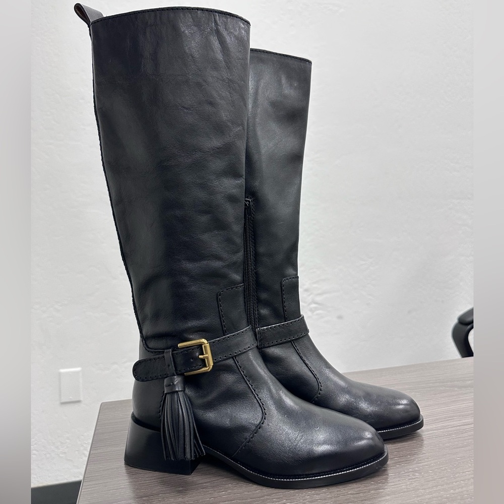 See by Chloe’ Lory leather knee high boots